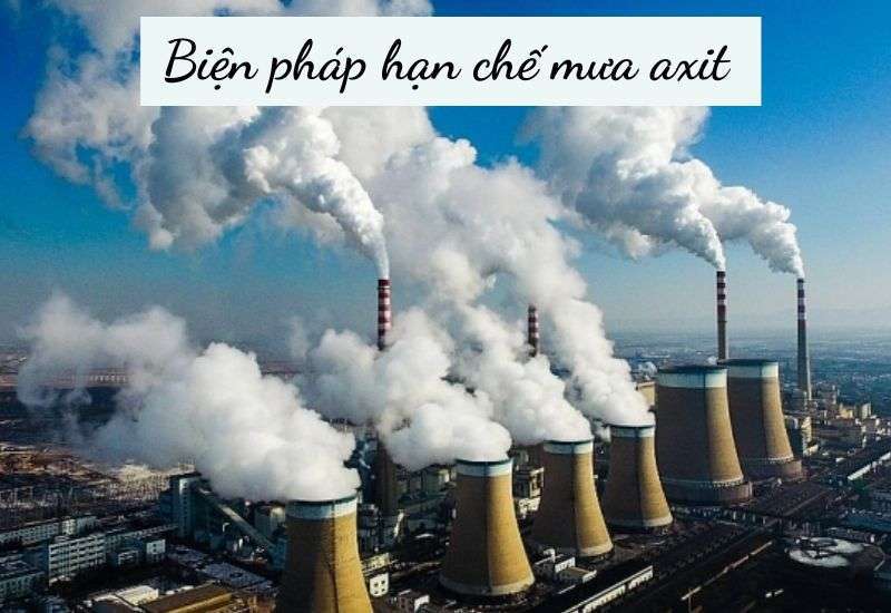 biện pháp khắc phục mưa axit