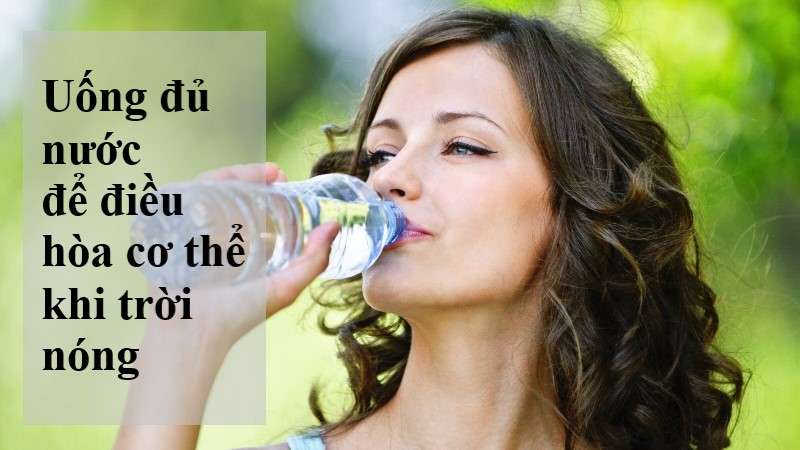 cách giải nhiệt cơ thể