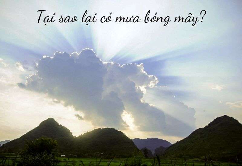 hiện tượng mưa bóng mây
