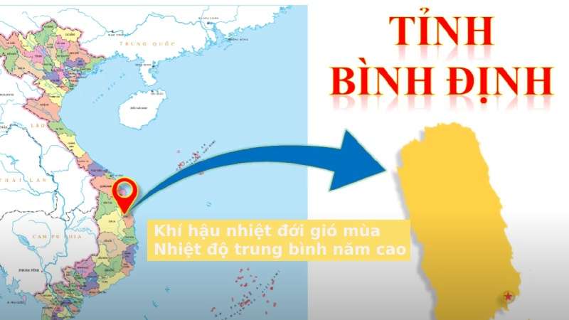 Khí hậu Bình Định đất võ có đặc điểm gì? Trong năm thay đổi ra sao?