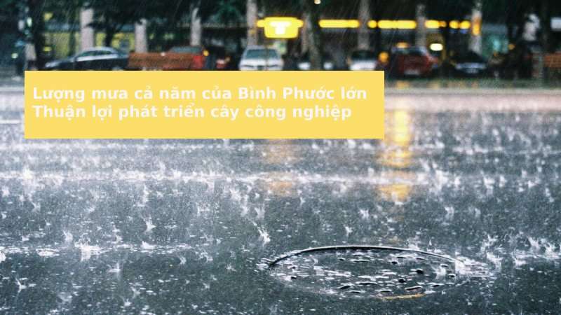 khí hậu của bình phước