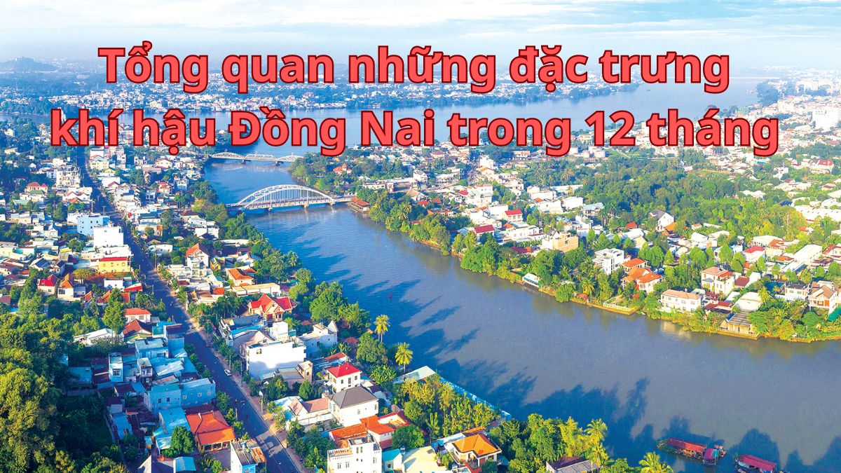 Đánh giá tổng quan khí hậu Đồng Nai với những đặc trưng cơ bản trong 12 tháng