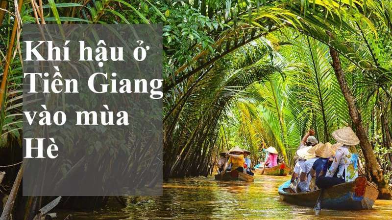 khí hậu Tiền Giang mùa hè