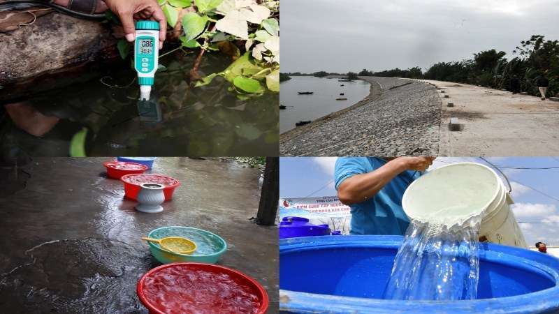 một số biện pháp khắc phục tình trạng xâm nhập mặn ở nước ta