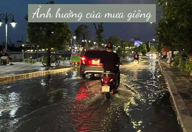 mưa giông hay mưa dông