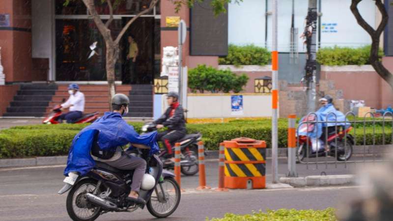mùa mưa ở miền nam