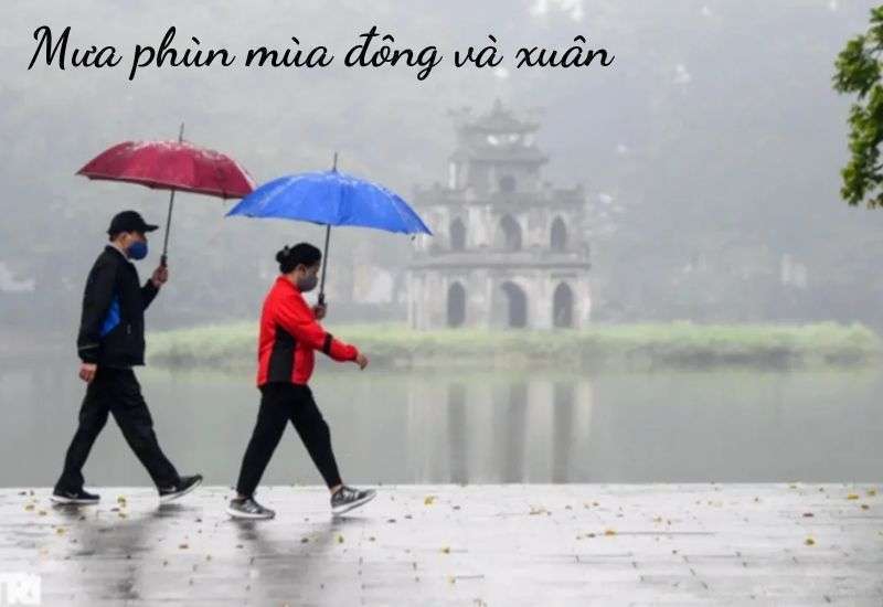 mưa phùn vào mùa nào