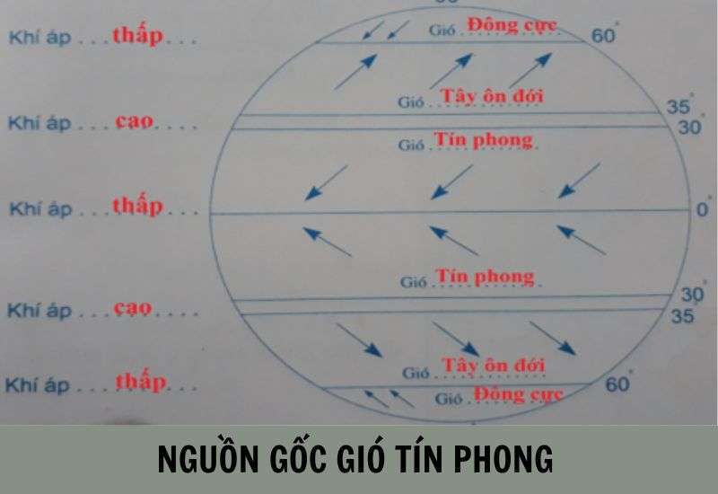 nguồn gốc của gió tín phong