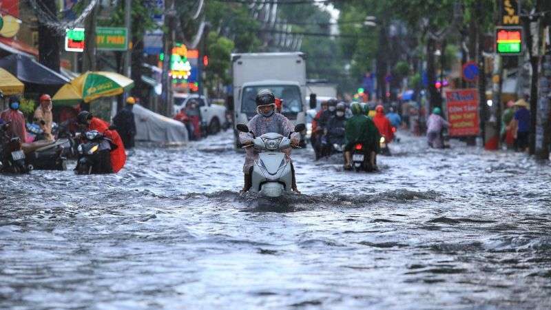 Thành phố Hồ Chí Minh mùa mưa