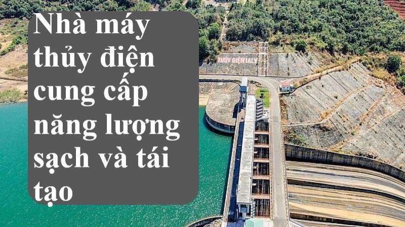 vai trò nhà máy thủy điện