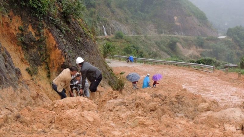 Lũ quét nghẽn dòng ở nước ta