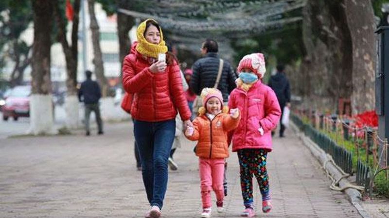 Mùa đông ở phía Bắc Việt Nam