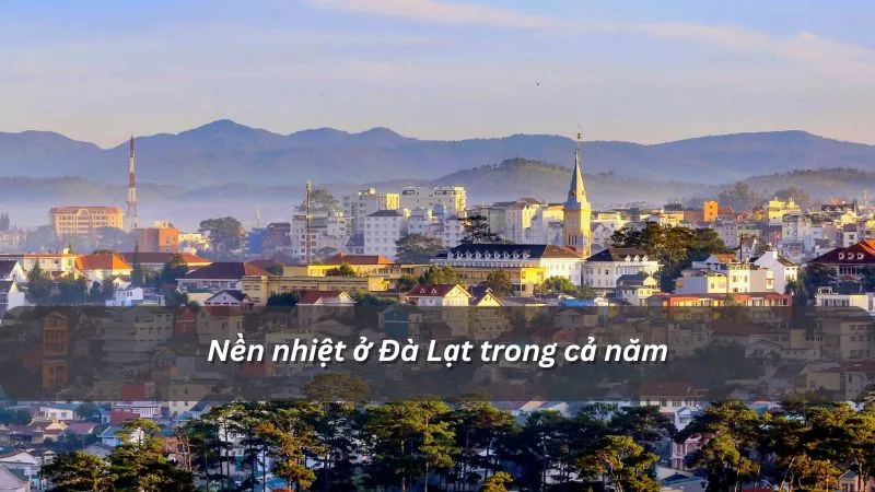 Nhiệt độ Đà Lạt